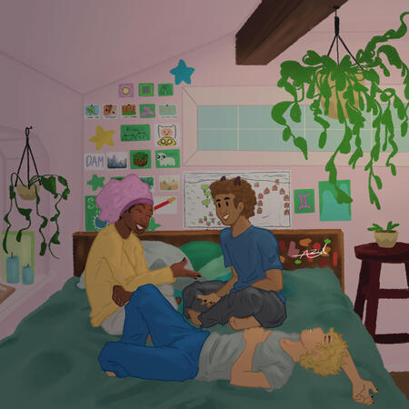 PJ Trio Sleepover