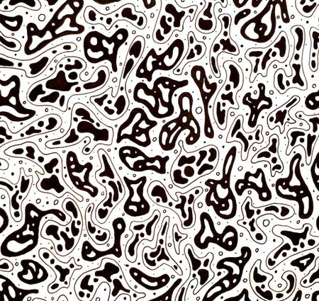 Squiggly Zentangle