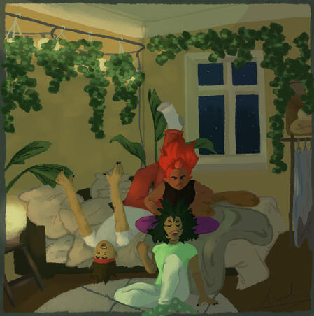 Stoplight Trio Cozy Sleepover